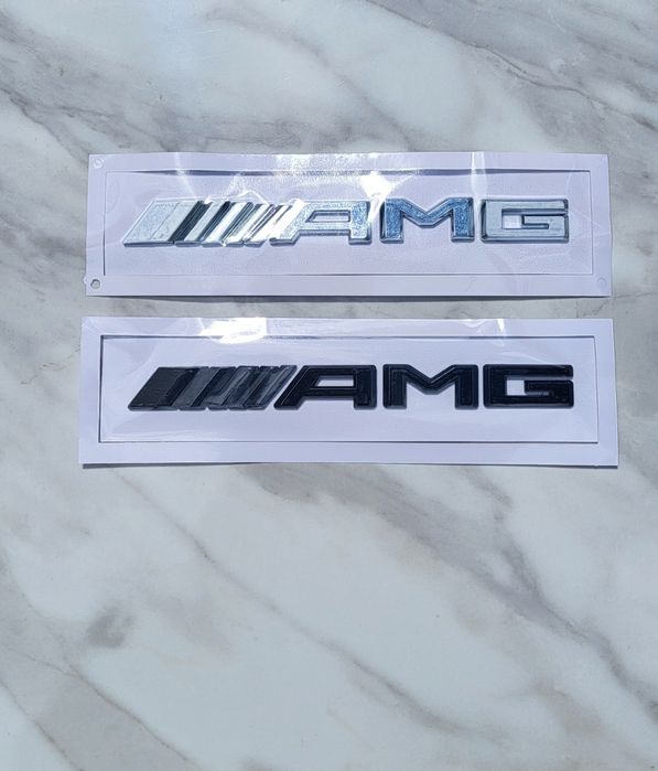 AMG надпис за Мерцедес / Мерцедес емблема за багажник АМГ / АМГ надпис