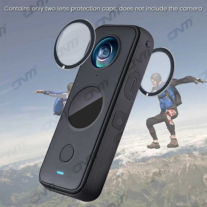 Protectie obiective lentile de sticla pentru camera Insta360 ONE X2