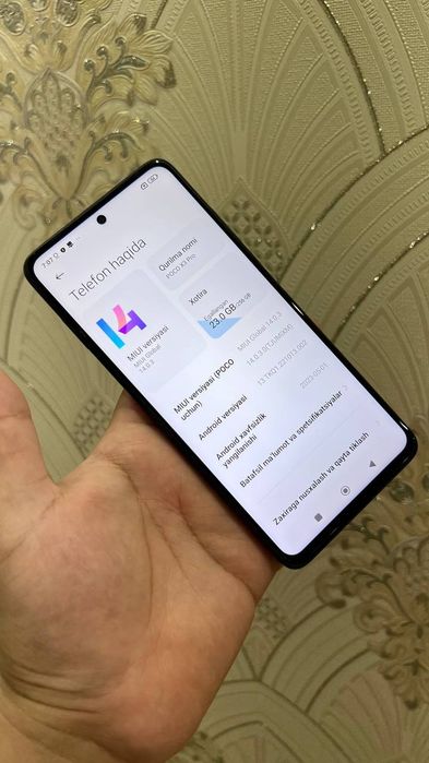 Poco X3 Pro 8+4/256 GB Ideal holatda Aybi yoq