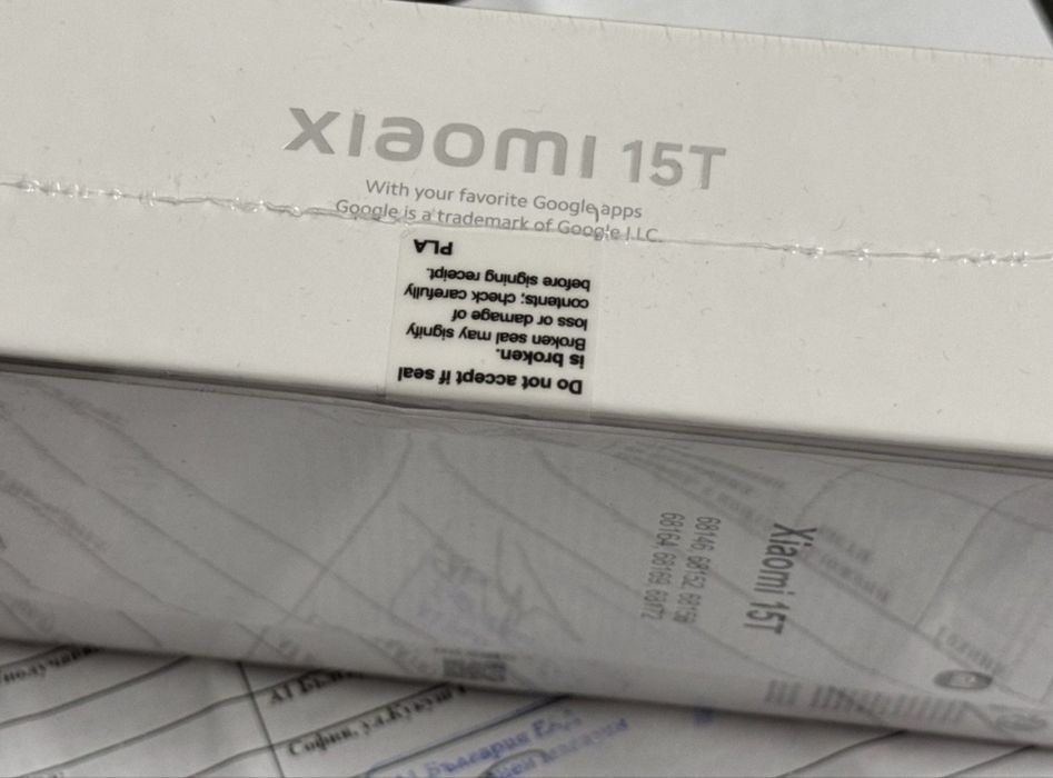 ЗАПЕЧАТАН 256GB Xiaomi 15T A1 Гаранция 2027г. Black | Черен