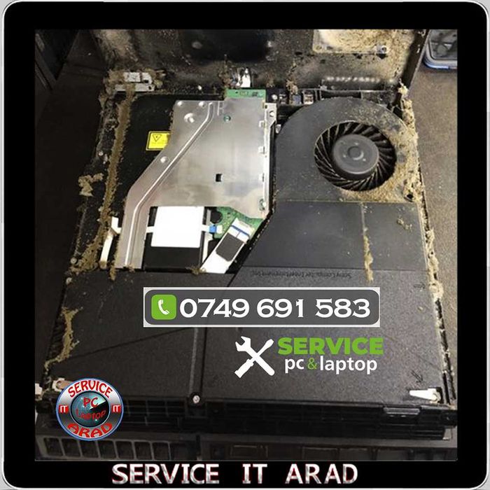 Reparatii PC/Laptop/Instalare Windows/Curatare console PS4/5/Xbox ARAD