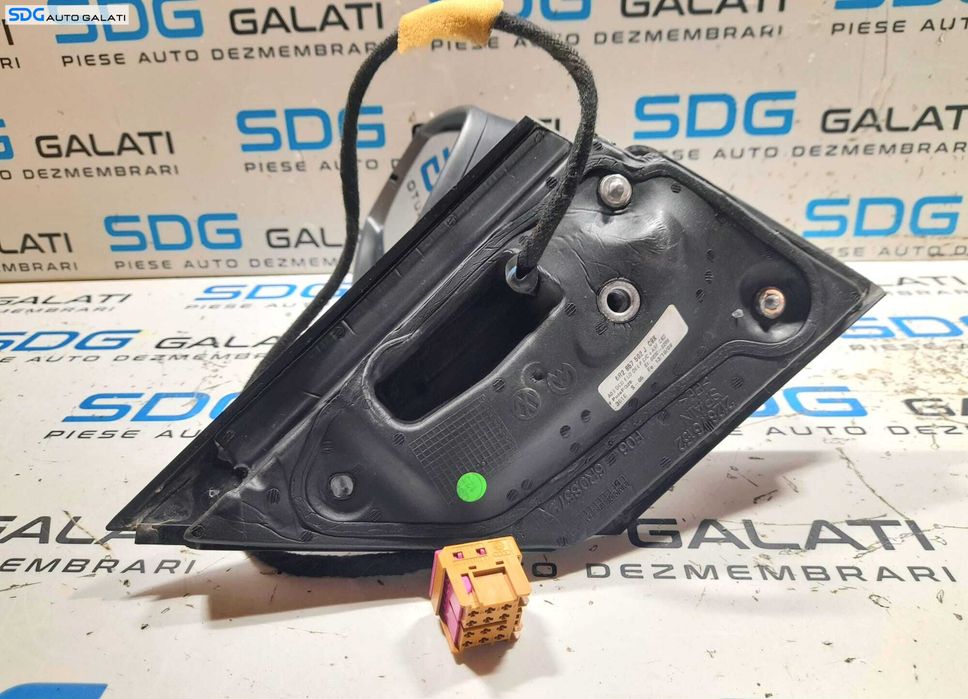 Oglinda Dreapta Electrica Volkswagen Polo 6R 2009 - 2017 Culoare LC9X Cod 6R2857502J [N0172]