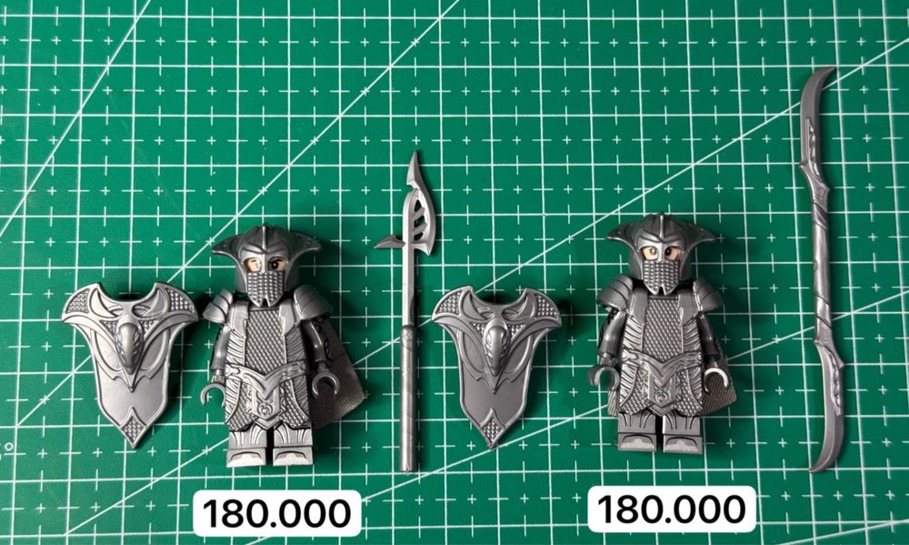 Lego Lord Of The Rings (Эльфы, Троль)