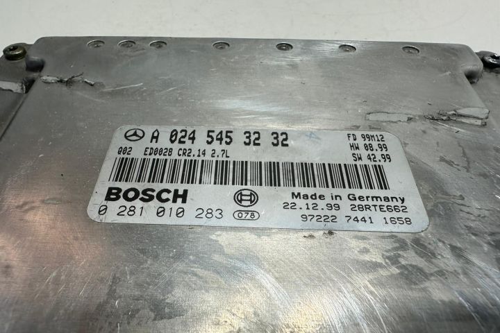 ECU Calculator Motor Bosch A0245453232 Mercedes-Benz ML W163