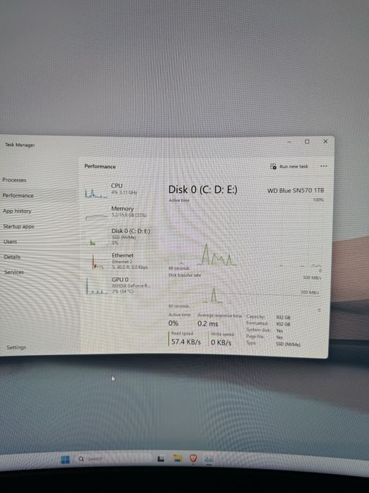 PC GAMING I5-13400F, RTX 4060 8gb, 16 gb ram, SSD NVme 1tb