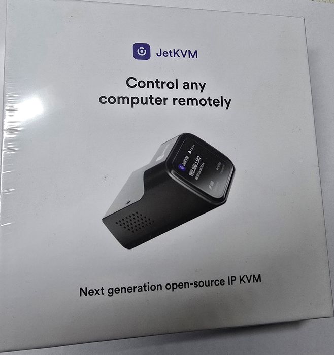 JetKVM - IP KVM SIGILAT Control PC la distanta