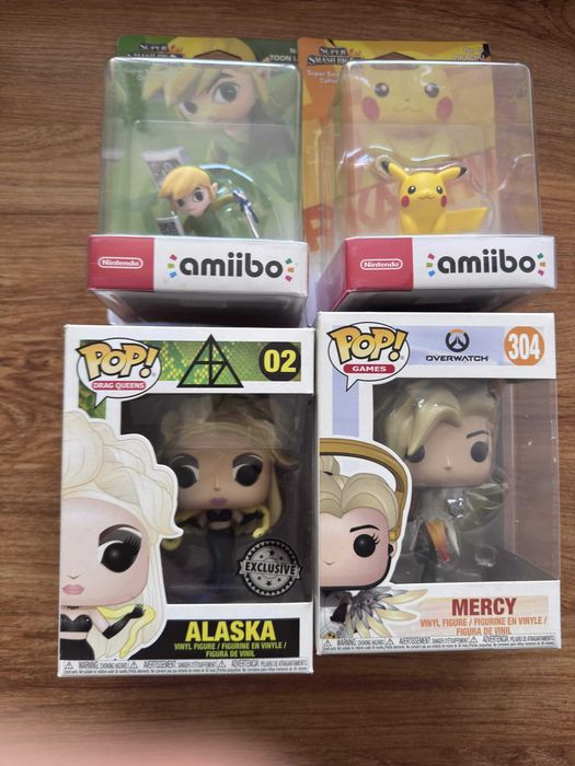 Funko pop и Amiibo фигурки, оригинални