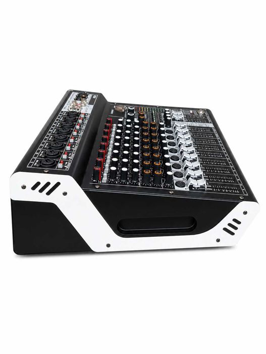 Mixer audio 2 x 450W 8 canale 99 Efecte digital DSP Stereo canal USB Bluetooth cu amplificator