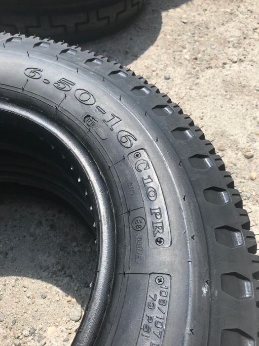 6.50-16C ozka cu 2 ani garantie cauciucuri noi agricole remorca ZCTS
