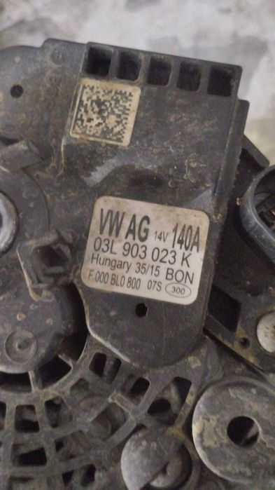 Alternator Volkswagen Golf 7 1.6 TDI 2013 - 2017 Cod 03L903023K