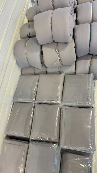 Pat metalic etajat BEL2 + 2 saltele +lenjerie • Pachet complet –BRAȘOV