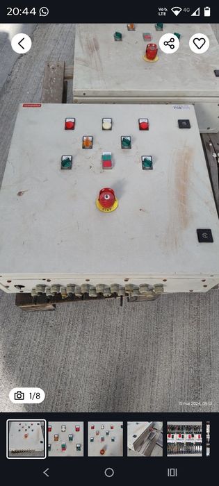 Panou electric comandă