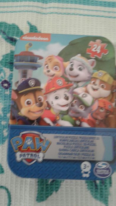 Игрушка пазл"Щенячий Патруль" 24 элемента,пренадзначена  для игровых ц