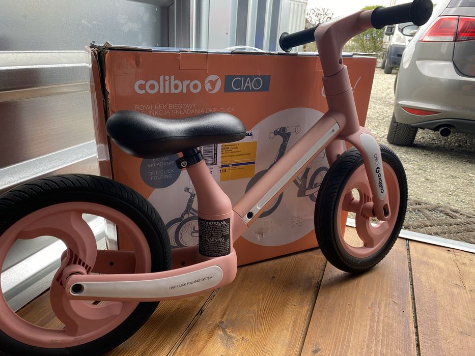 Bicicleta echilibru pliabila Colibro Ciao cu garantie, fara pedale