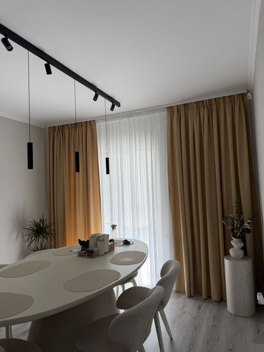 Draperii pe sina