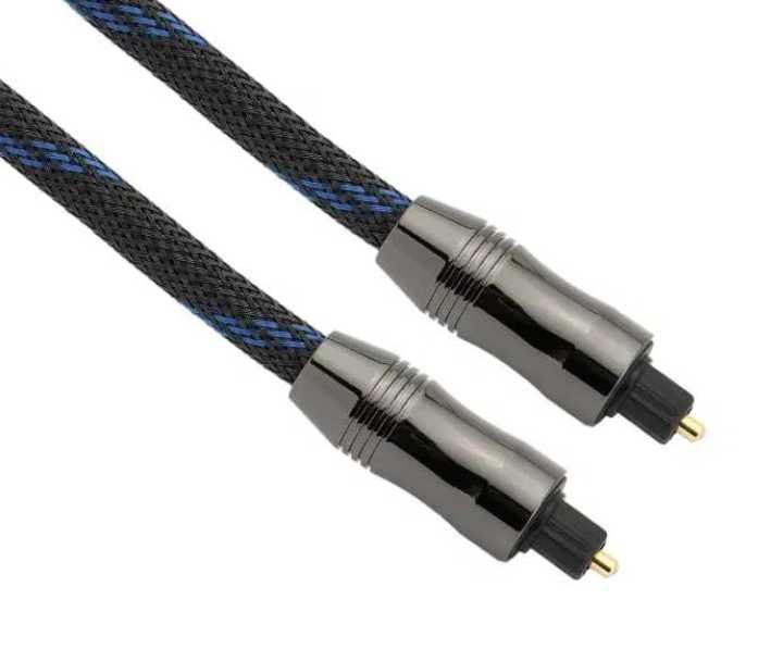 Cablu audio optic, cod COK3, tata-tata, lungime 3 m, culoare negru.