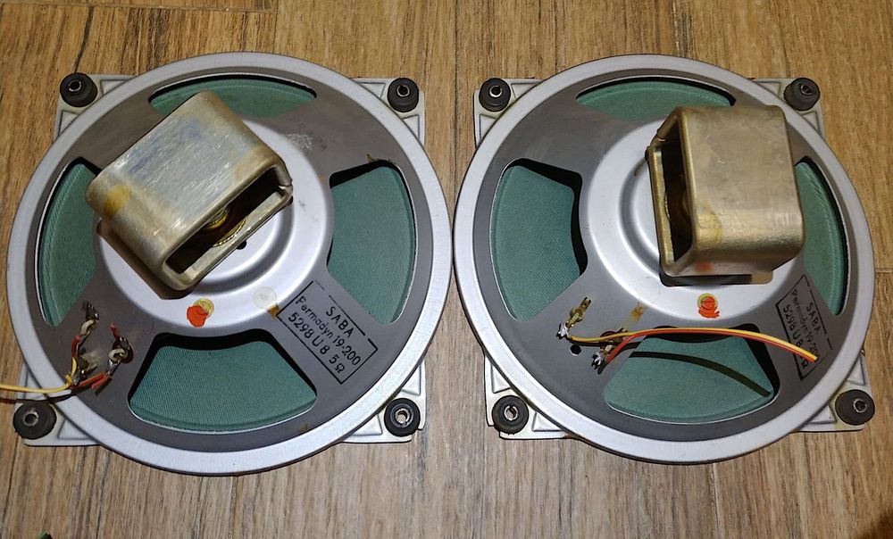 Saba Permadyn 19-200 difuzoare audio casetofon portabil boxe Pioneer