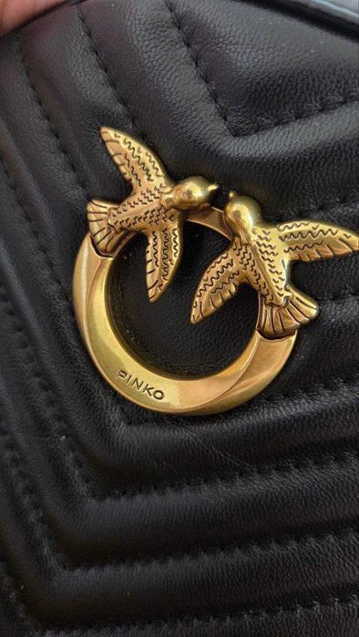 Pinko Love Backpack (Черна раничка Пинко)