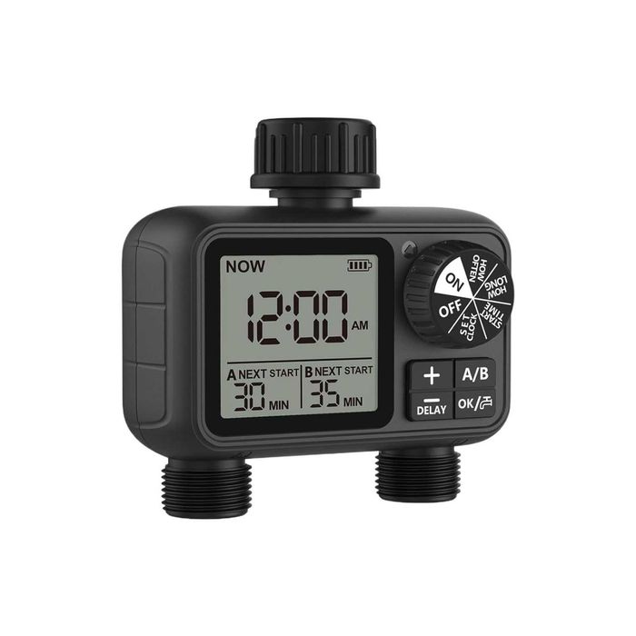 Цифров таймер за вода с 2 изхода, независимо програмиране на зона A/B