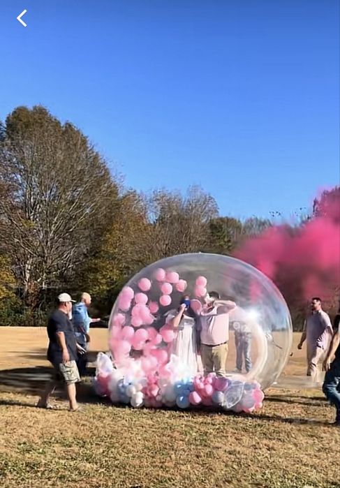 Надувной Батут, BUBBLE Haus Dimensions