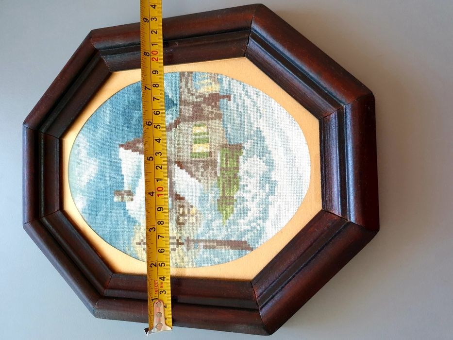 Гоблен "Зимна къща с фенер"