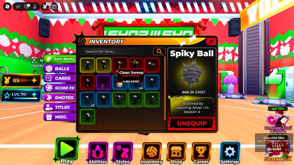 Аккаунт volleyball legends