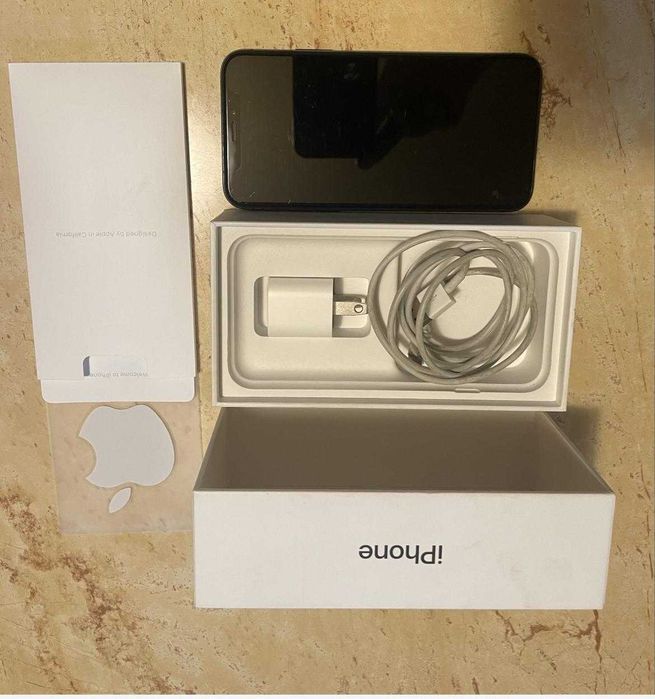iPhone XS, baterie inlocuita, 256 GB, cutie, charger si cablu