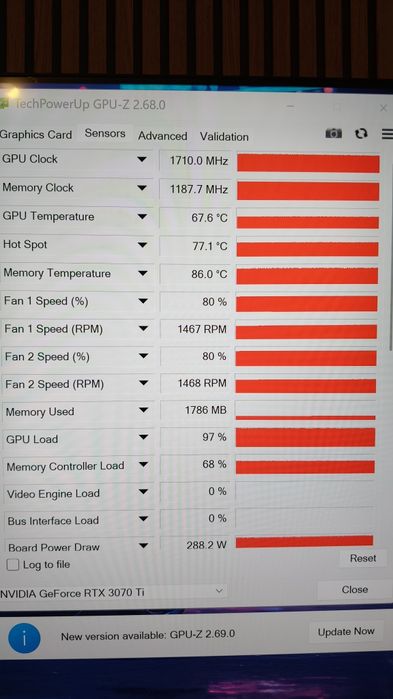 Vand /schimb Gigabyte RTX 3070TI OC, 3 ventilatoare
