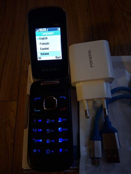 Top telefon clapeta,meniu engleza.