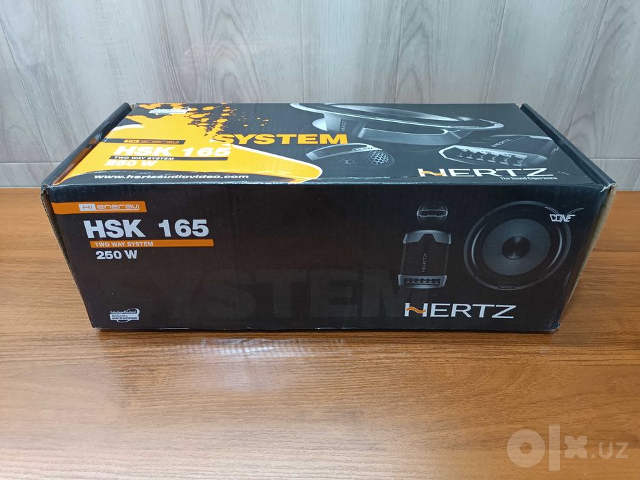Продам новые динамики Hertz HSK 165 коробка, документы.