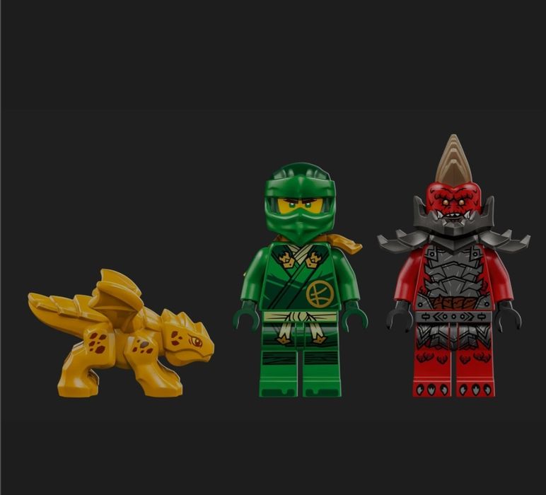 Lego Ninjago Dragonul Pădure Verde al lui Lloyd