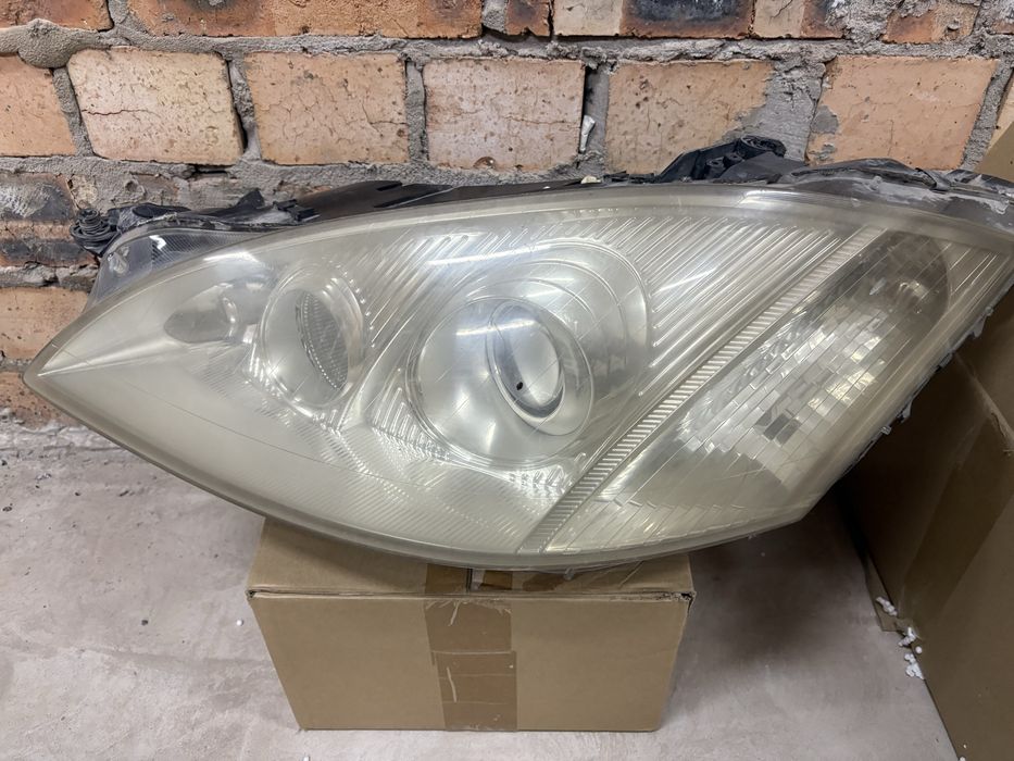 Фара mersedes w221 левая без блока