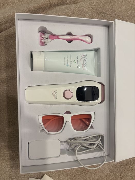 Epilator IPL GoSmooth PRO – set complet, aproape nou (999.520 flash-uri)