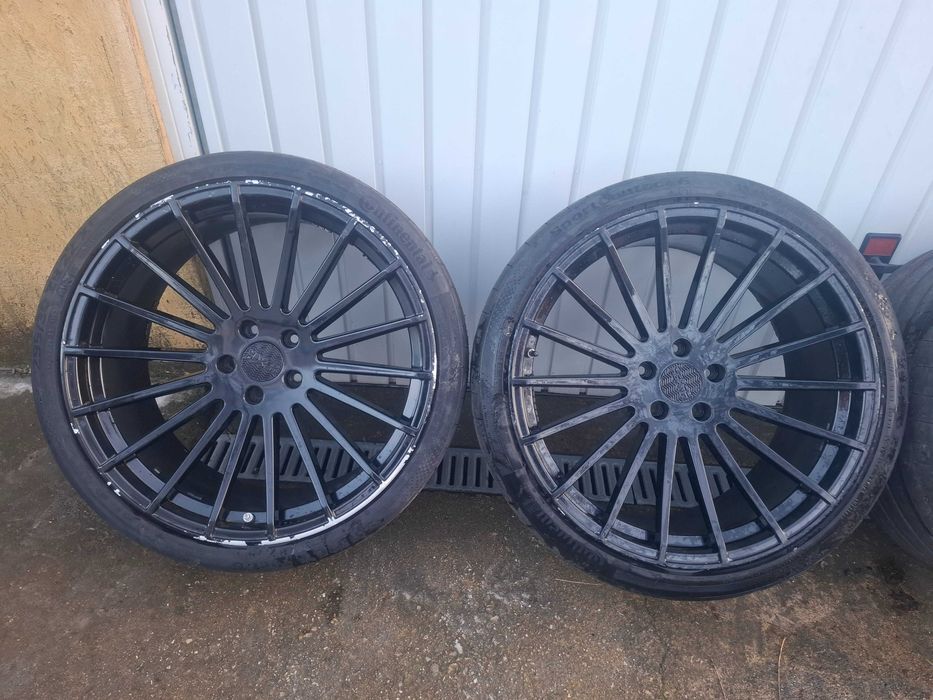 Джанти 22 цола 22x11.5J ET38 с гуми Continental 335/25 ZR22 – 4 броя