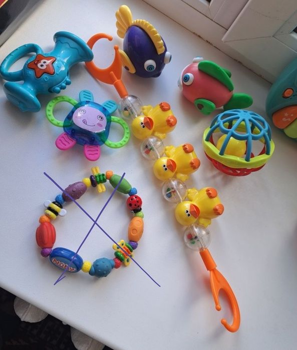 Игрушки погремушки, б/у, в отличном состоянии, писать на ватсап