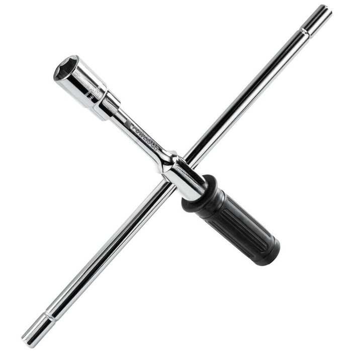 Cheie pliabila in cruce cu tubulare,17-19 mm și 21-23 mm, Powermat