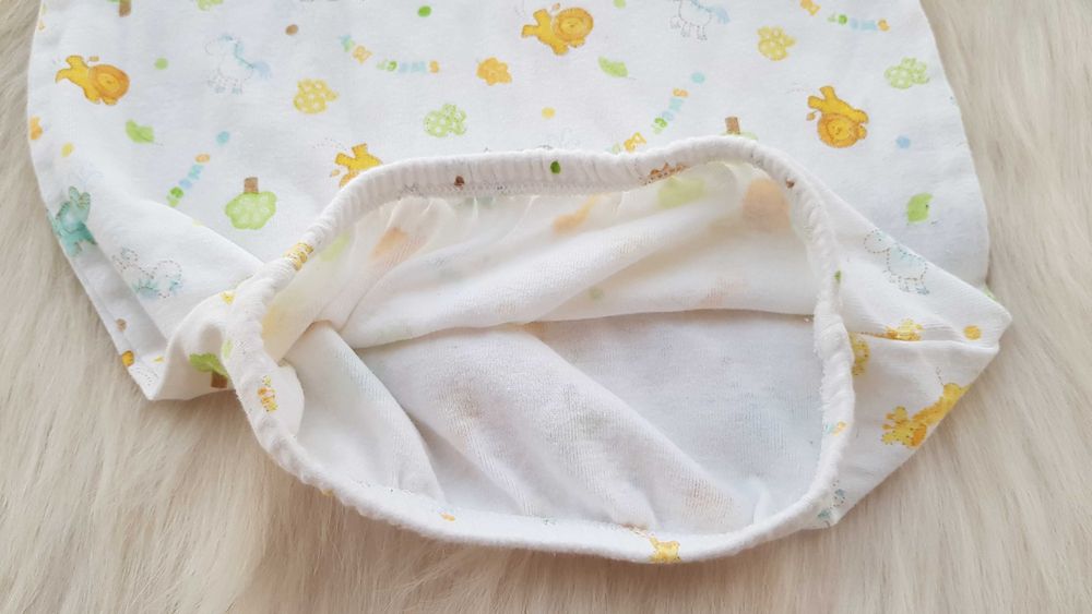 Бебешки спален чувал 0-6 месеца с ръкавички 0,5 tog