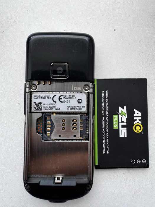 nokia 8800 balck arte