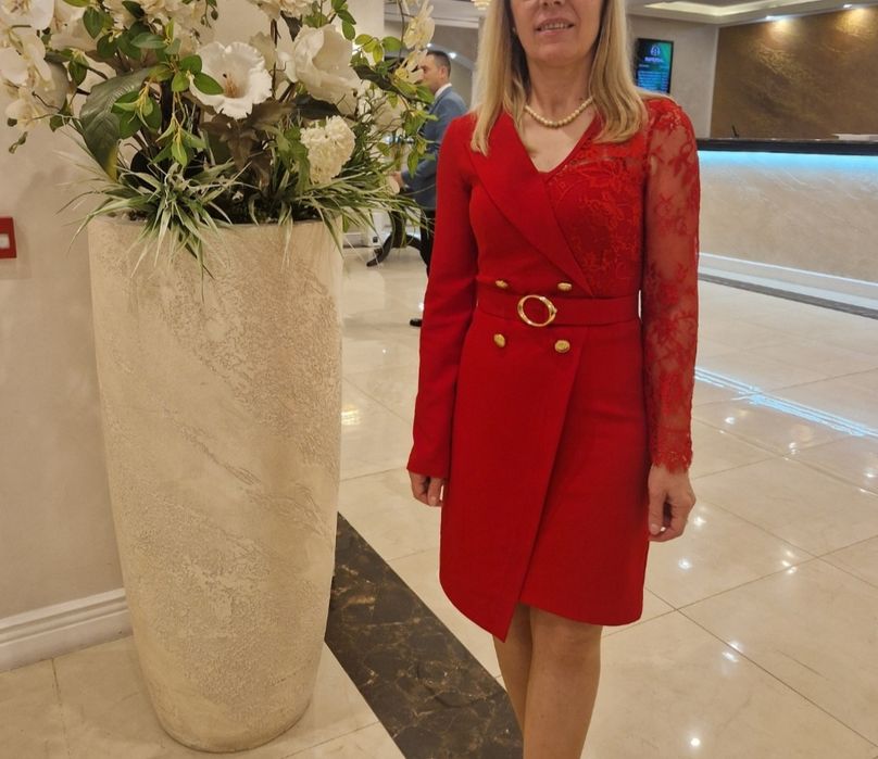 Rochiță damă roșie nr  36