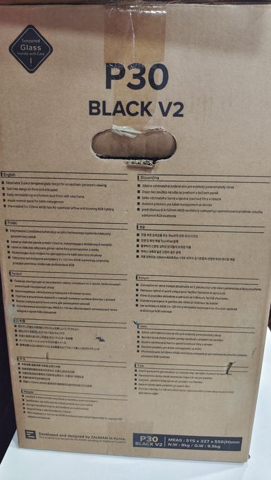 Корпус Zalman p30 v2 Black