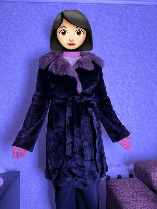 Шубка норка ворот соболь