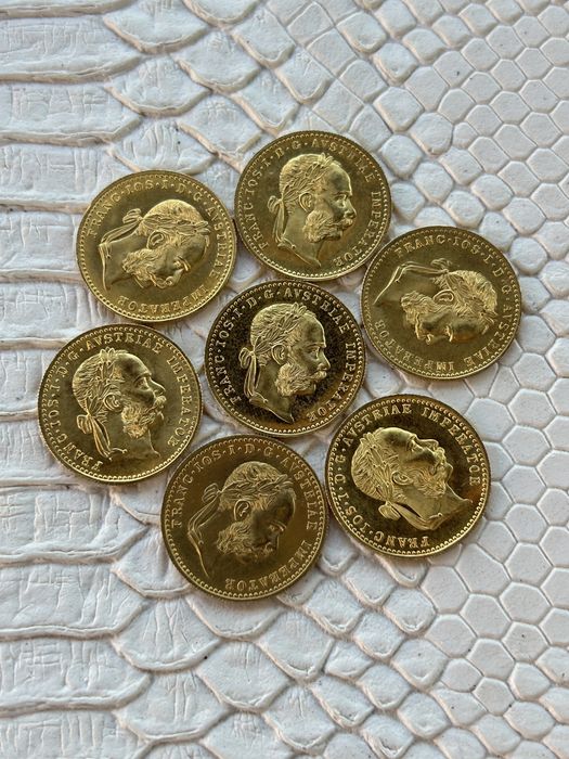 Moneda Aur 1 Ducat Franc Iosif