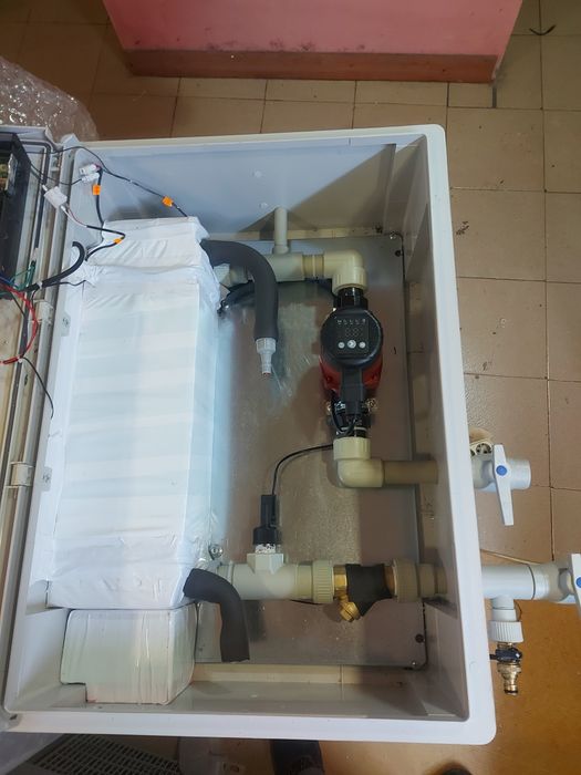 Хидробокс вътрешно тяло за термопомпа