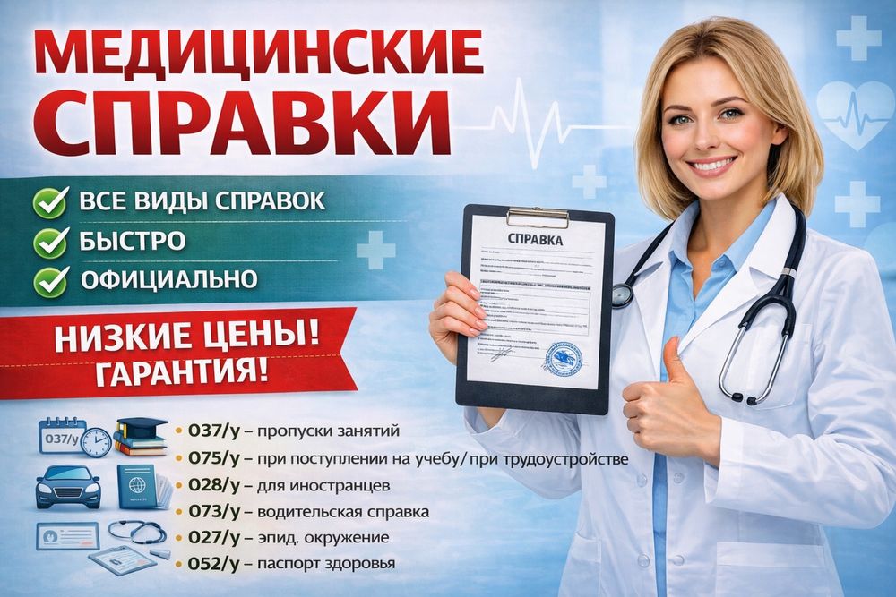 Справка (быстро, дешево, официально)