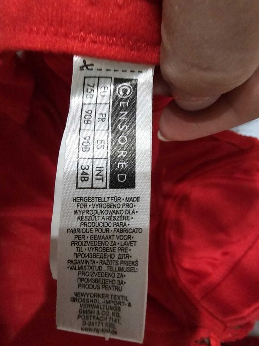 Set corset CENSORED Nou