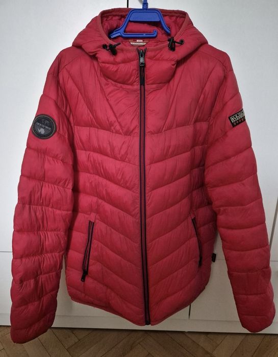 Оригинално мъжко яке Napapijri - Размер Л - Червено