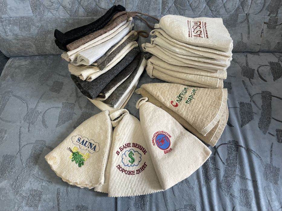 Банные  Шапки большие