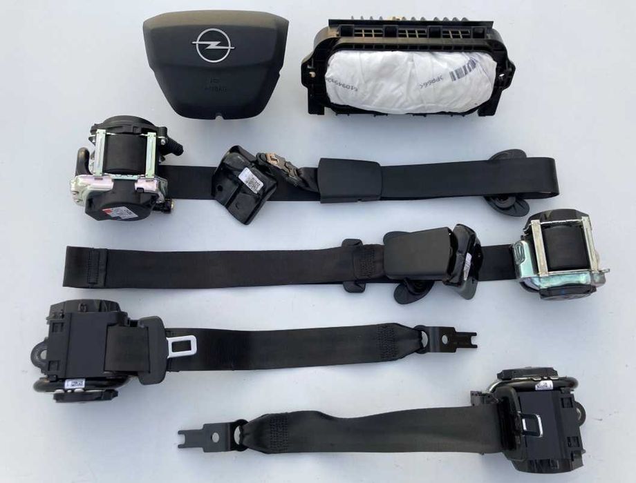 Opel Astra L 6 - kit airbag - plansa de bord - set centuri siguranta