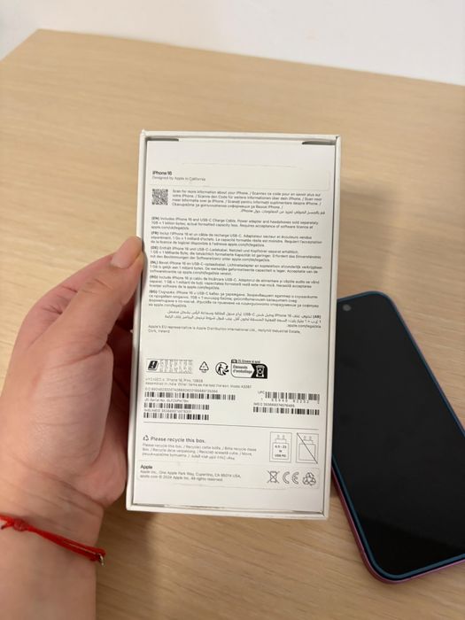 Iphone 16 - N O U - 128gb - factura liber de retea