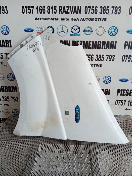 Aripa Stanga Renault Trafic Dupa 2001 LICHIDARE STOC